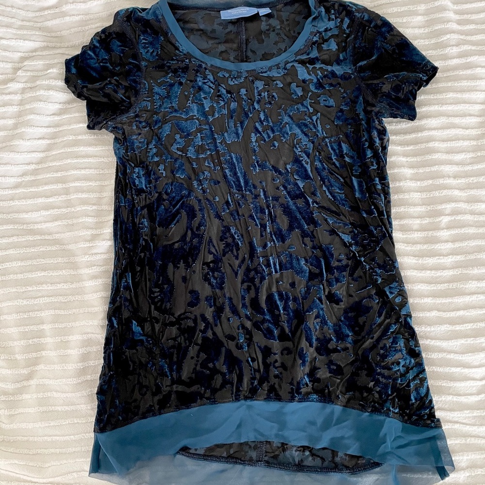 Vera Wang velvet top